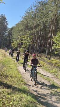 Rajd rowerowy kl.5a do Kośmider